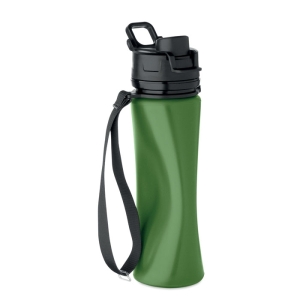 LETT Sulankstoma silikoninė sportinė gertuvė su dangteliu 500 ml