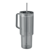 MUGORA Didelės talpos termopuodelis su šiaudeliu 1200 ml
