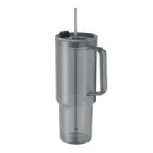 MUGORA Didelės talpos termopuodelis su šiaudeliu 1200 ml