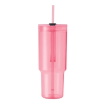 MUGORA Didelės talpos termopuodelis su šiaudeliu 1200 ml
