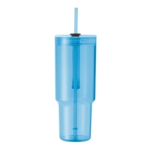 MUGORA Didelės talpos termopuodelis su šiaudeliu 1200 ml