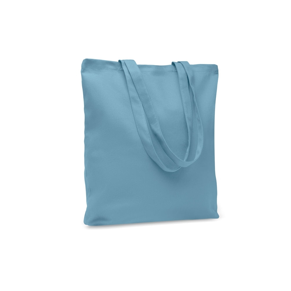 RASSA COLOURED Medvilninis pirkinių maišelis su ilgomis rankenomis 270 g/m²