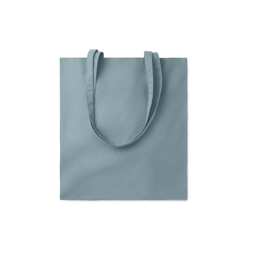 COTTONEL COLOUR + Spalvotas pirkinių maišelis su ilgomis rankenomis 140 g/m²