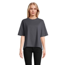 BOXY WOMEN Moteriški oversize marškinėliai 180 g/m²