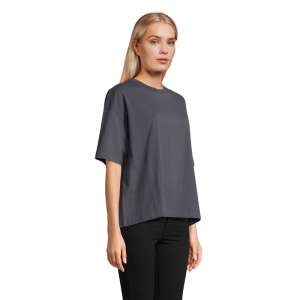 BOXY WOMEN Moteriški oversize marškinėliai 180 g/m²