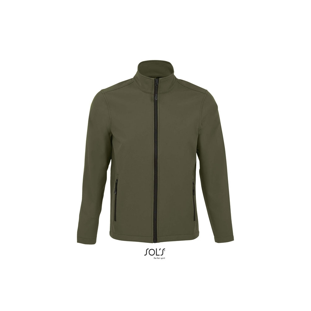 RACE MEN Vyriška softshell striukė 280 g/m²