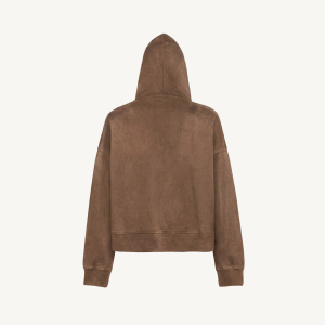 Vintažinis oversized boxy džemperis su gobtuvu 460 GSM