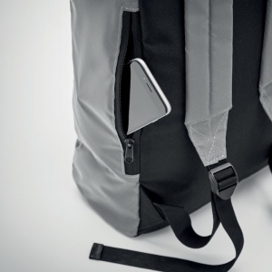 BRIGHT ROLLPACK Kuprinė atspindinti šviesą „rolltop“ tipo