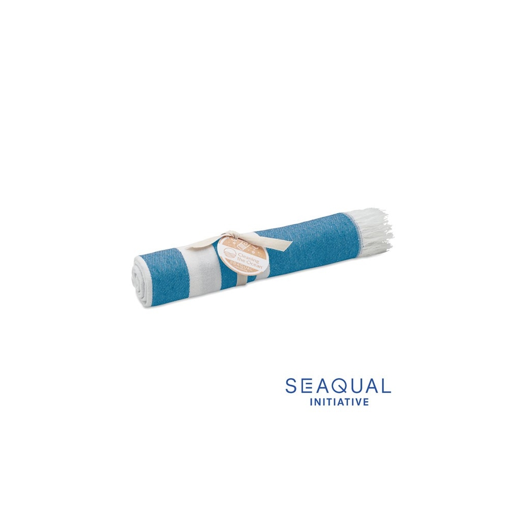 MAR Perdirbtų audinių paplūdimio rankšluostis 70×140 cm