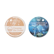 MAR Perdirbtų audinių paplūdimio rankšluostis 70×140 cm