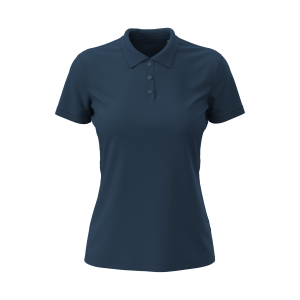 Moteriški polo marškinėliai su logotipu | Merchline.lt