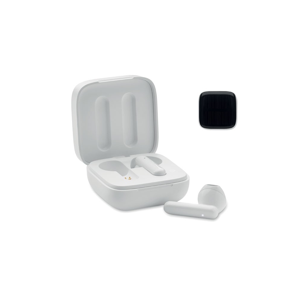 SONORA Belaidės ausinės su saulės įkrovimu