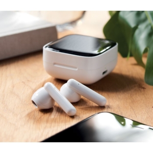 SONORA Belaidės ausinės su saulės įkrovimu