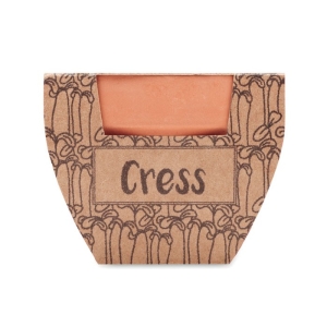 CRESS POT Molinis vazonėlis su ridikėlių sėklomis