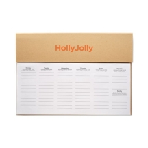 MEMWEEK Savaitinis stalo planuoklis su priedais