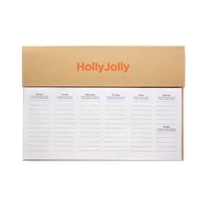 MEMWEEK Savaitinis stalo planuoklis su priedais