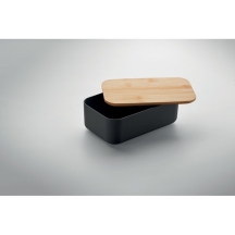 BEIBABOX Pietų dėžutė iš kukurūzų plastiko su bambuko dangteliu