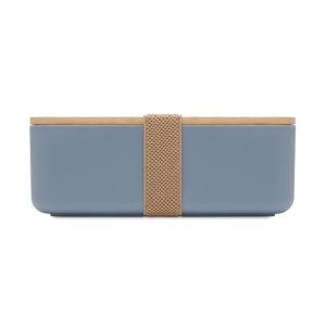 BEIBABOX Pietų dėžutė iš kukurūzų plastiko su bambuko dangteliu