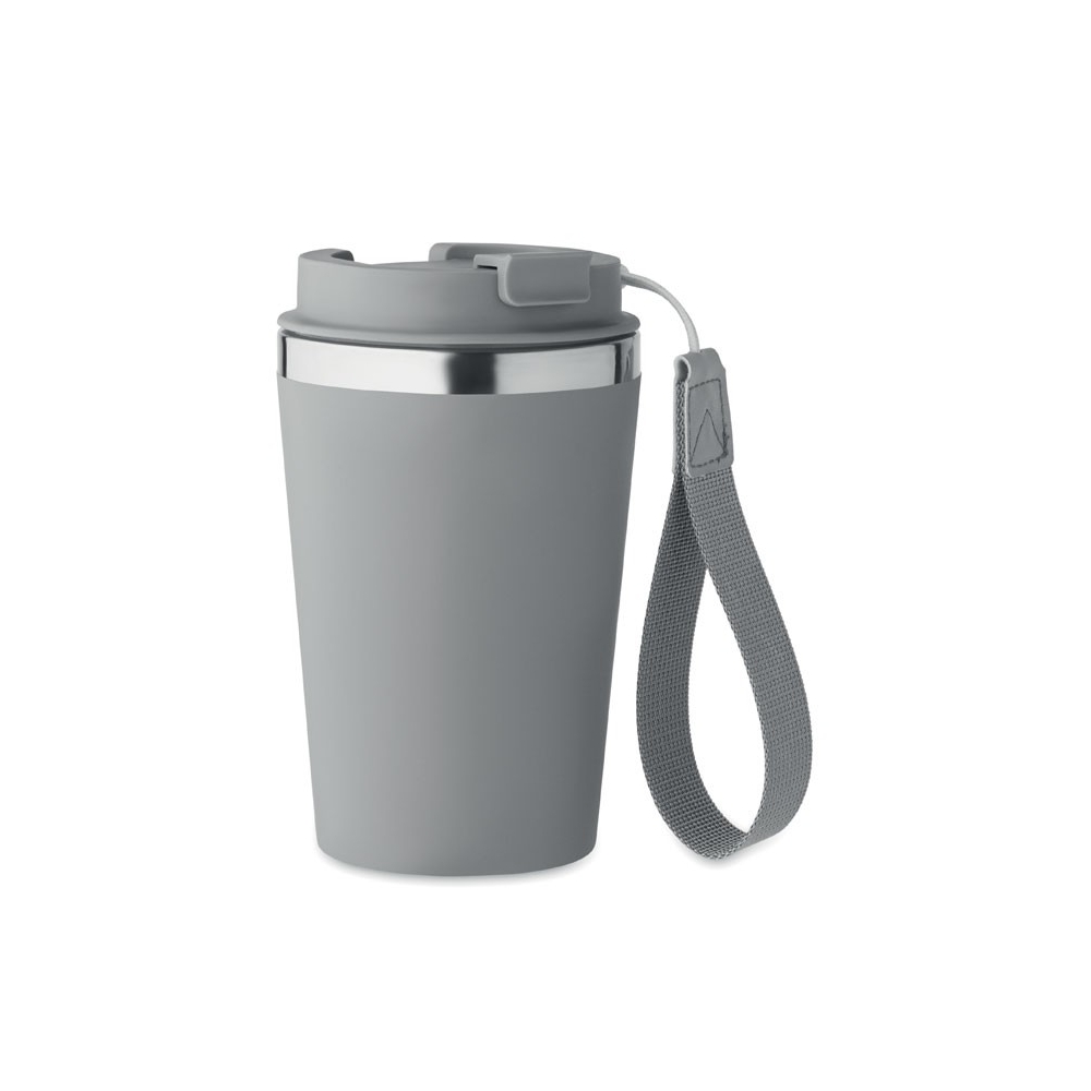 TOPAZ Dvigubos sienelės puodelis iš nerūdijančio plieno 350 ml