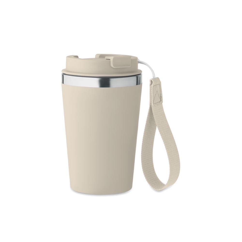 TOPAZ Dvigubos sienelės puodelis iš nerūdijančio plieno 350 ml