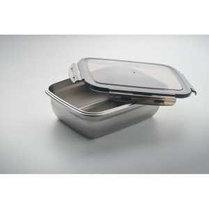 LOX PLUS Sandari pietų dėžutė iš perdirbto nerūdijančio plieno 1500 ml