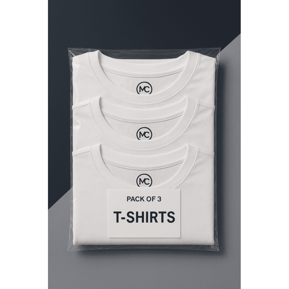 Vyriškų marškinėlių rinkinys 190 g/m² (Pack of 3)