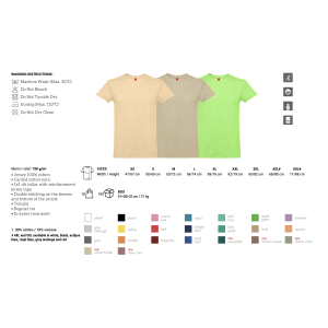 Vyriškų marškinėlių rinkinys 190 g/m² (Pack of 3)