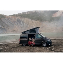 SHERMATT Patogi flisinė antklodė su rankena