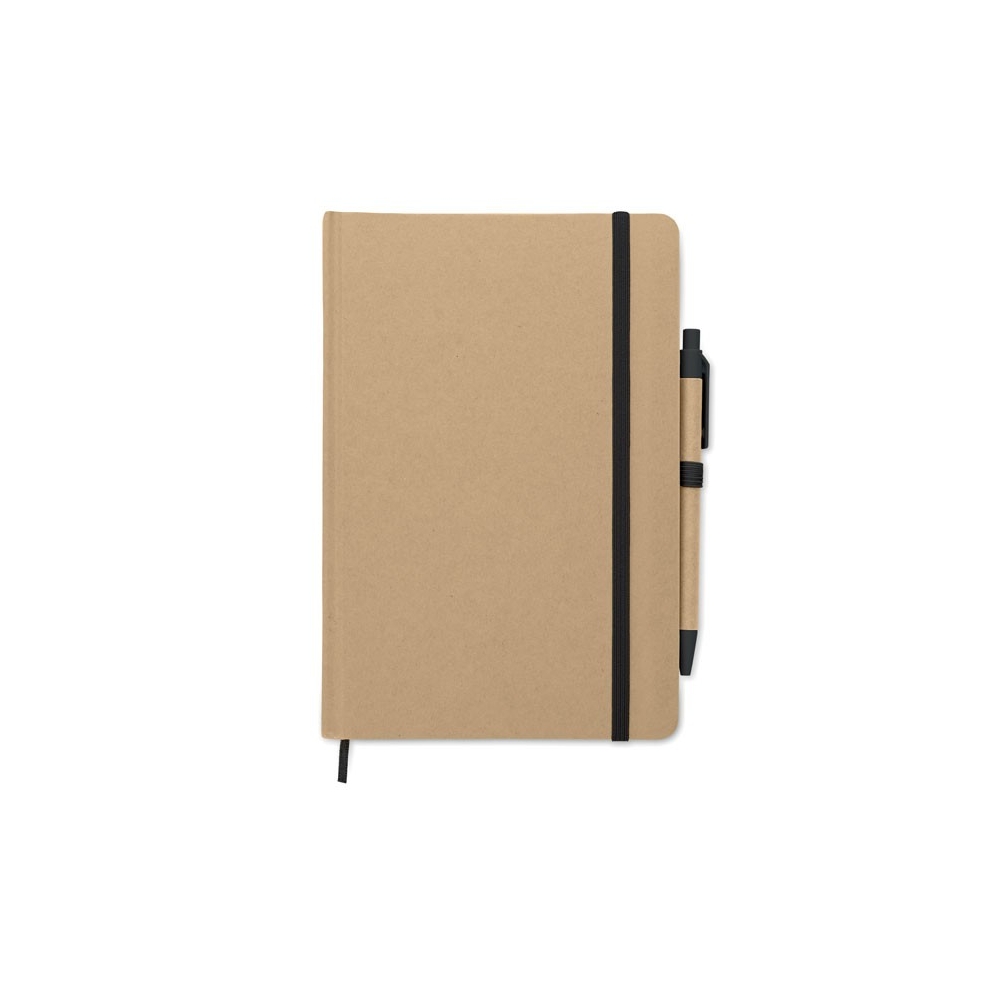 CARATIL Ekologiška užrašų knygutė su rašikliu