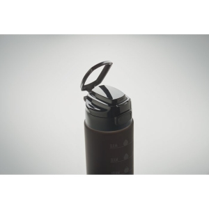 LEVEL RPET sportinė gertuvė su laikmačio žymomis 1L