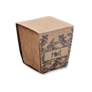 MINT KIT Durpių vazonėlis su mėtos sėklomis