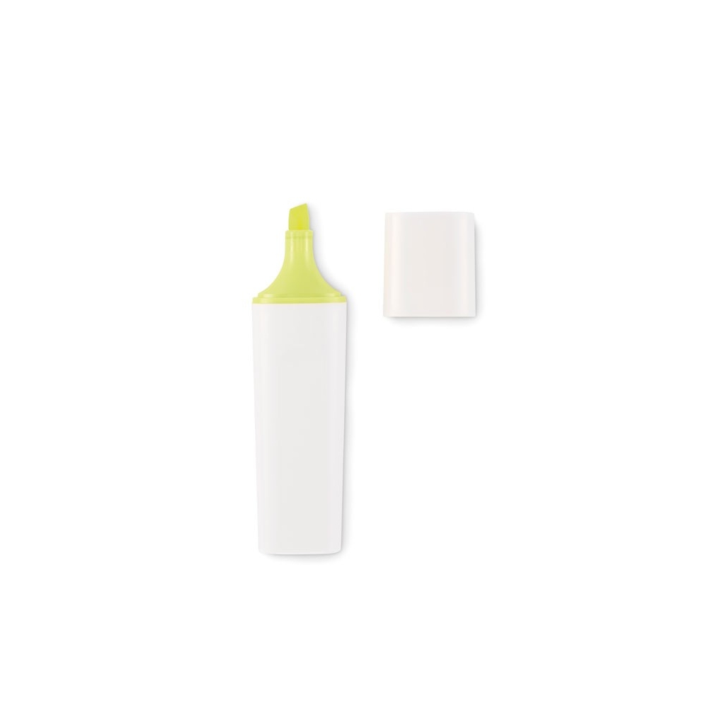 LIT RPET Ekologiškas žymeklis su baltu korpusu