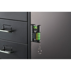 MAGEVEL Magnetinė gulsčiuko liniuotė su raktų pakabuku