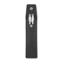 CENCIL RPET flisinis penalas su spaustuku (2 rašikliams)