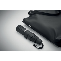 SEATTLE Vėjui atsparus sulankstomas skėtis su krepšiu