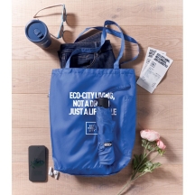 SEATTLE Vėjui atsparus sulankstomas skėtis su krepšiu