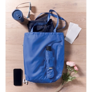 SEATTLE Vėjui atsparus sulankstomas skėtis su krepšiu