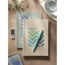 RECARNOTE A5 užrašų knygelė su minkštu viršeliu