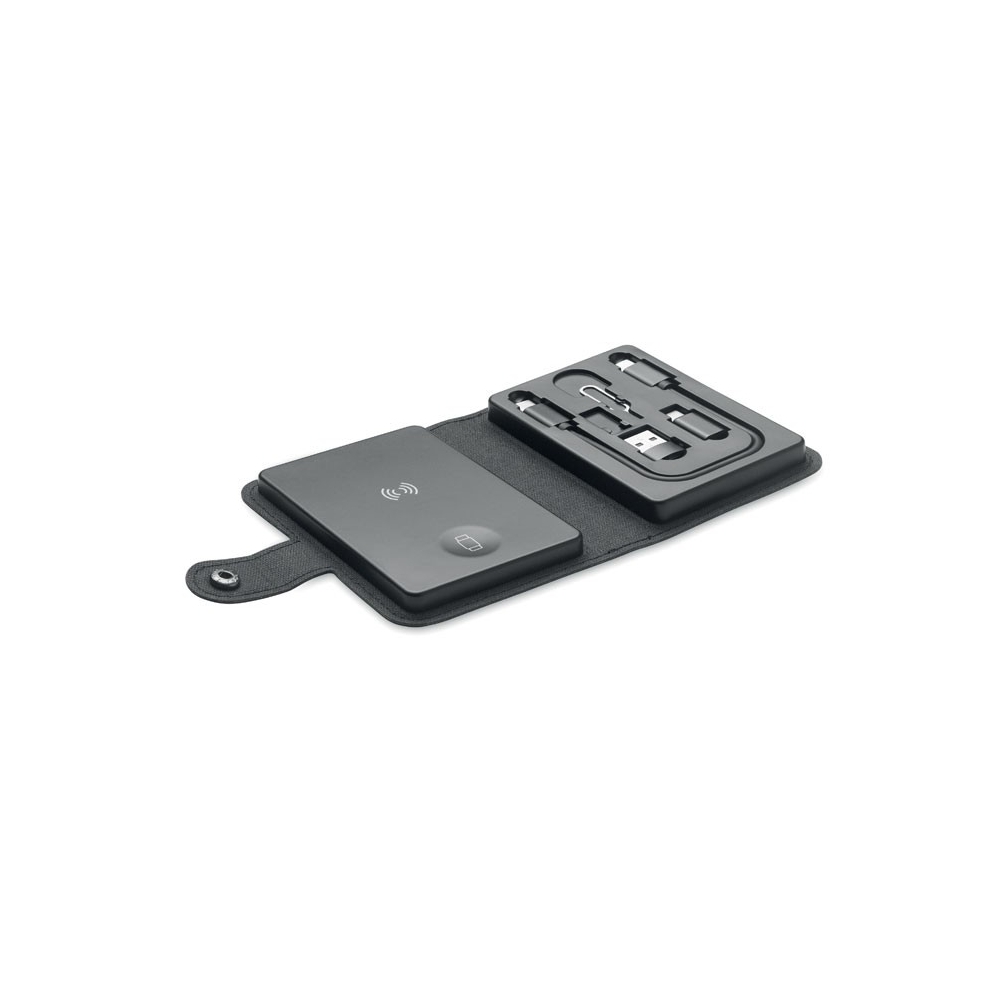 CAWATT 4 in 1 Įkrovimo kabelių rinkinys su belaidžiu įkrovikliu