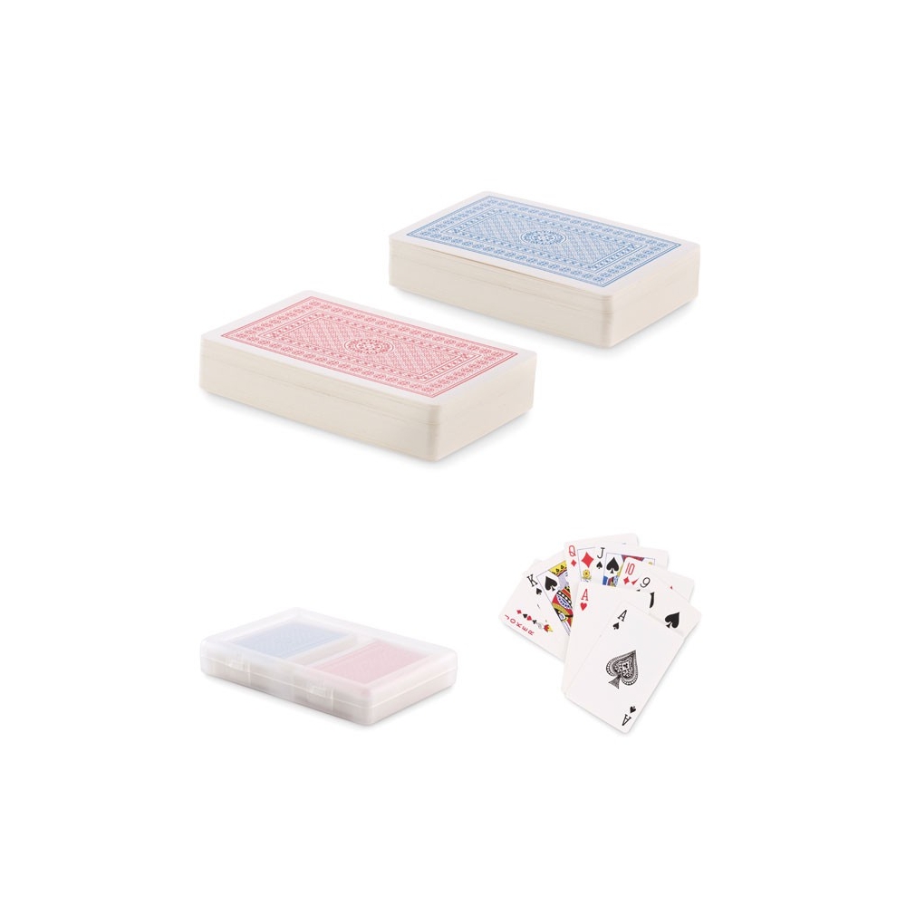 PLAYCARD Kompaktiškas kortų rinkinys (2vnt)