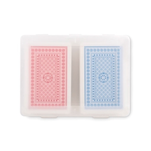 PLAYCARD Kompaktiškas kortų rinkinys (2vnt)