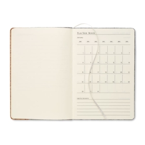 CORKBOOK A5 sąsiuvinis dekoruotas RPET flisu